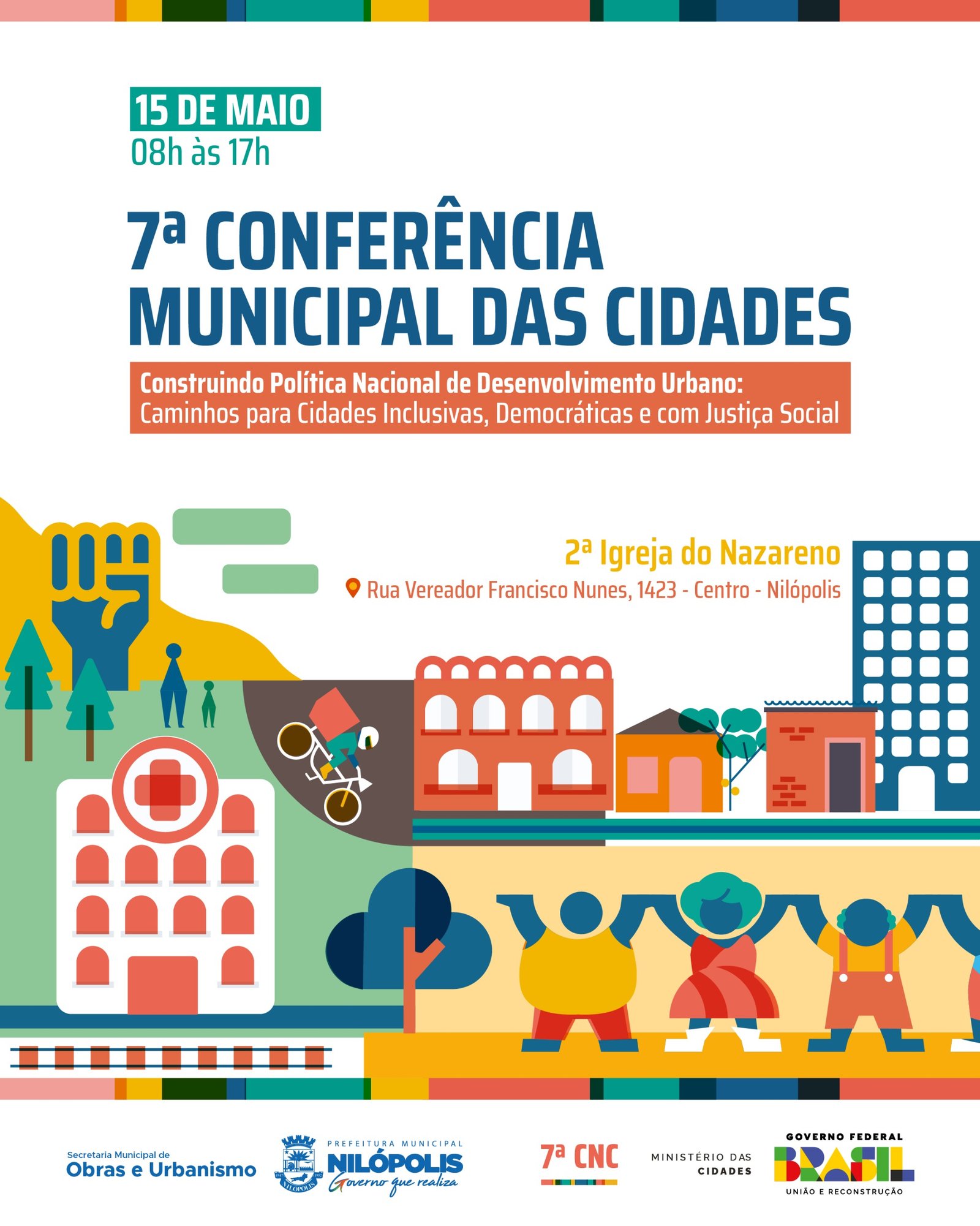 Nilópolis discutirá caminhos para "Cidades Inclusivas" de olho na qualidade de vida do município