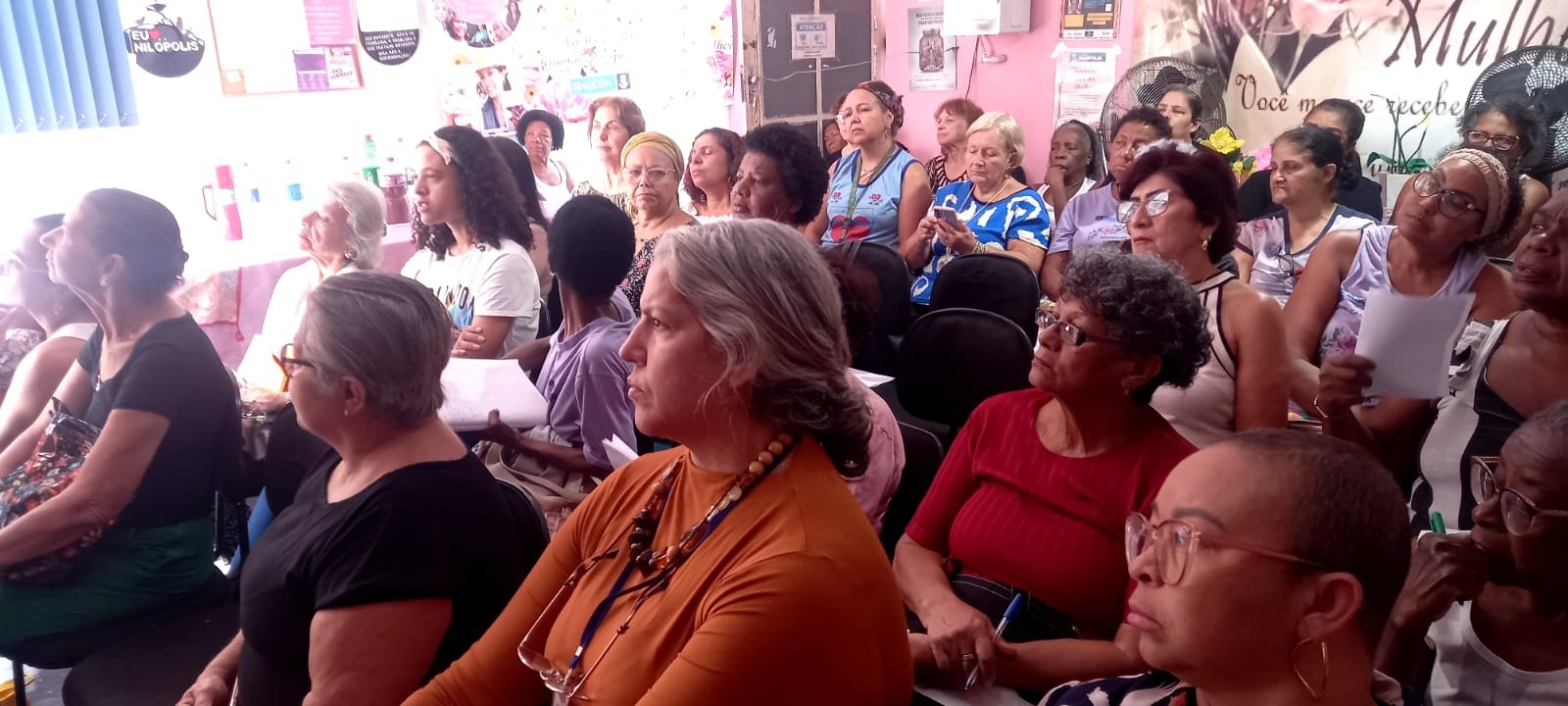 Casa da Mulher promove palestra sobre fisioterapia pélvica em Nilópolis 
