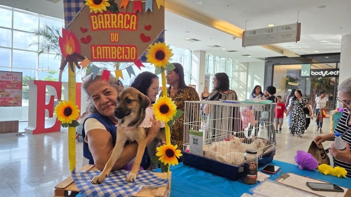 Prefeitura de Nova Iguaçu realizou mais uma Feira Municipal de Adoção de Cães e Gatos. A ação, a primeira das cinco que serão promovidas ao longo do mês de junho, foi realizada neste sábado (7), no Shopping Nova Iguaçu. Nove animais foram adotados.